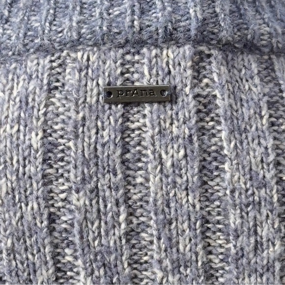 Prana The Angelica Duster Blue Size Large Chunky Sweater - Picture 6 of 11